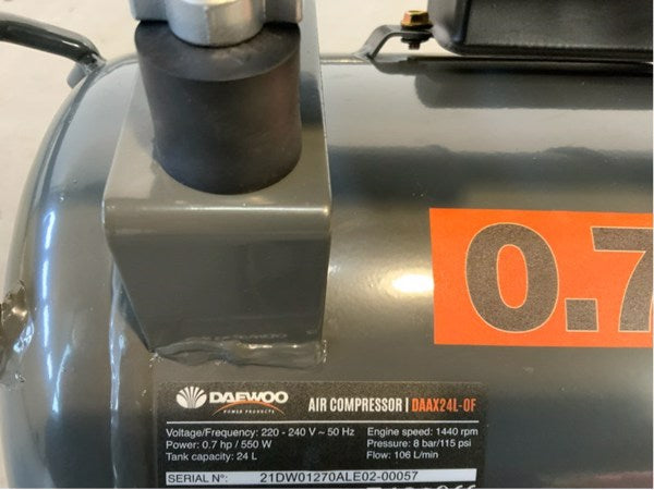 Luftkompressor 24L Daewoo DAAX24L