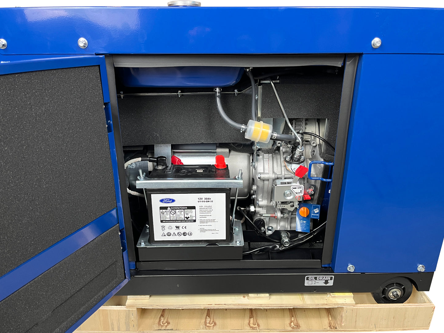 Stromgenerator / Notstrom Ford FDT10200SE mit 6.500W