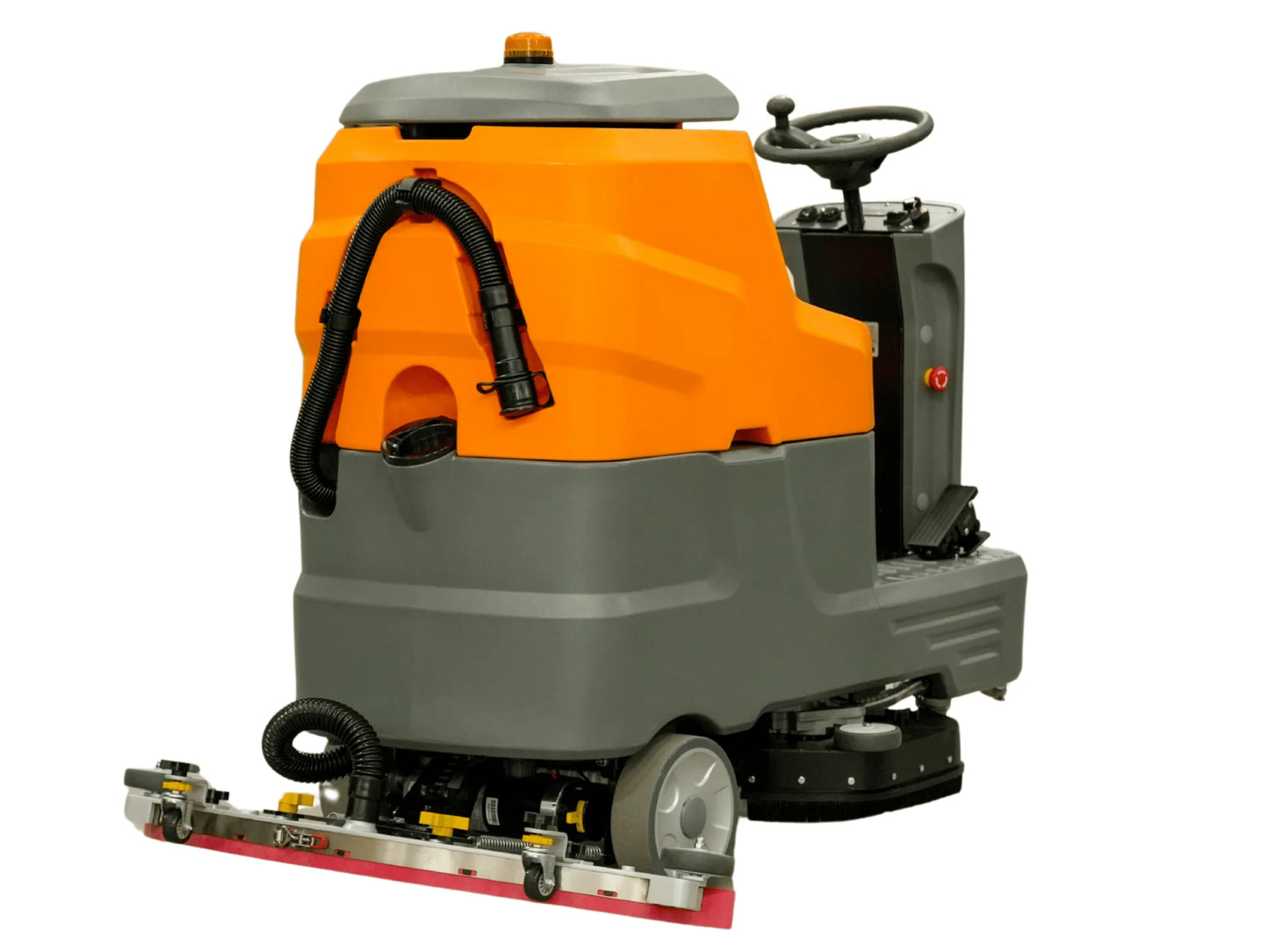 SM80S-PRO ride-on scrubber dryer with double brush