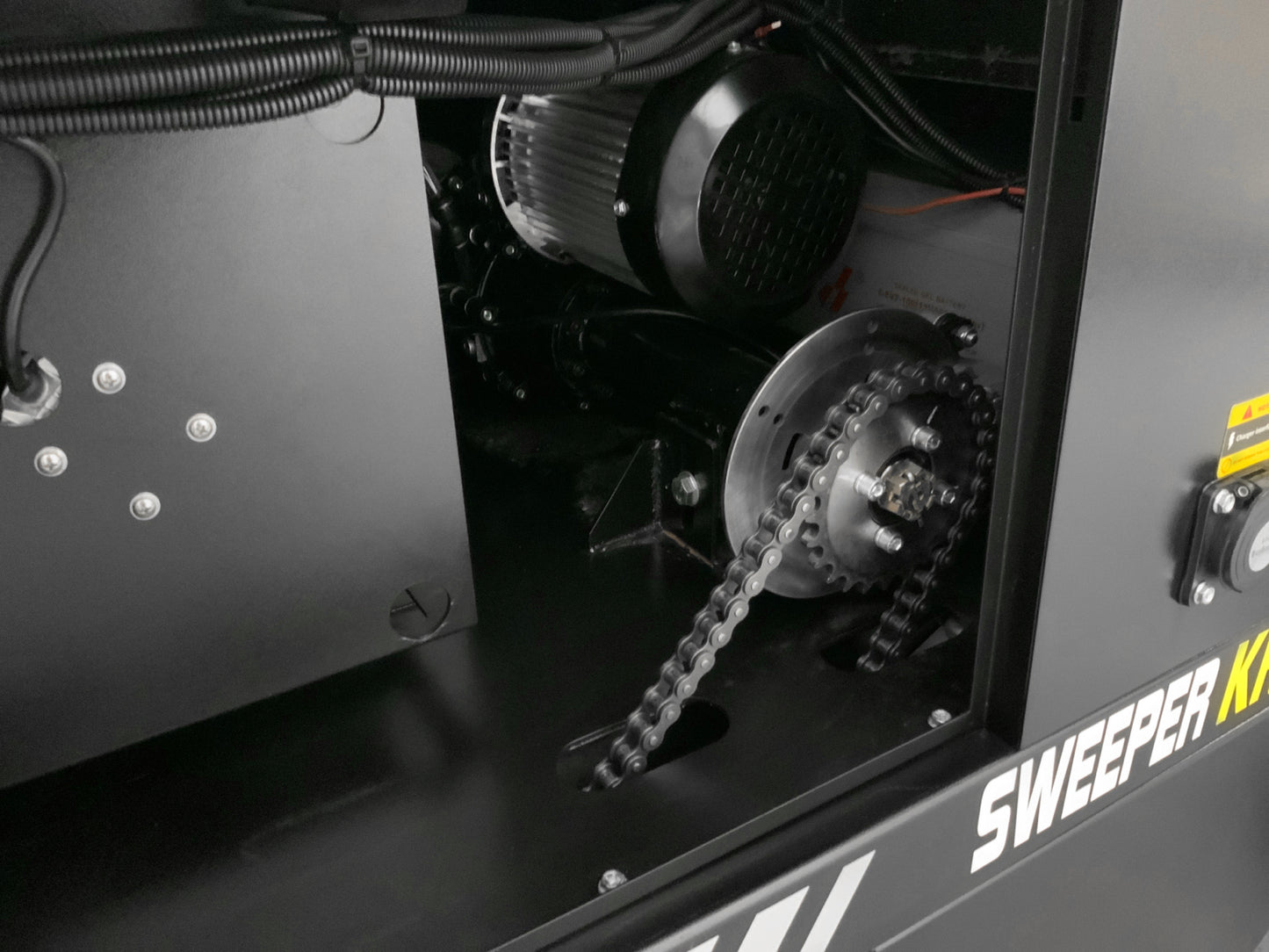 Sweeper with cabin Kremer KRS100