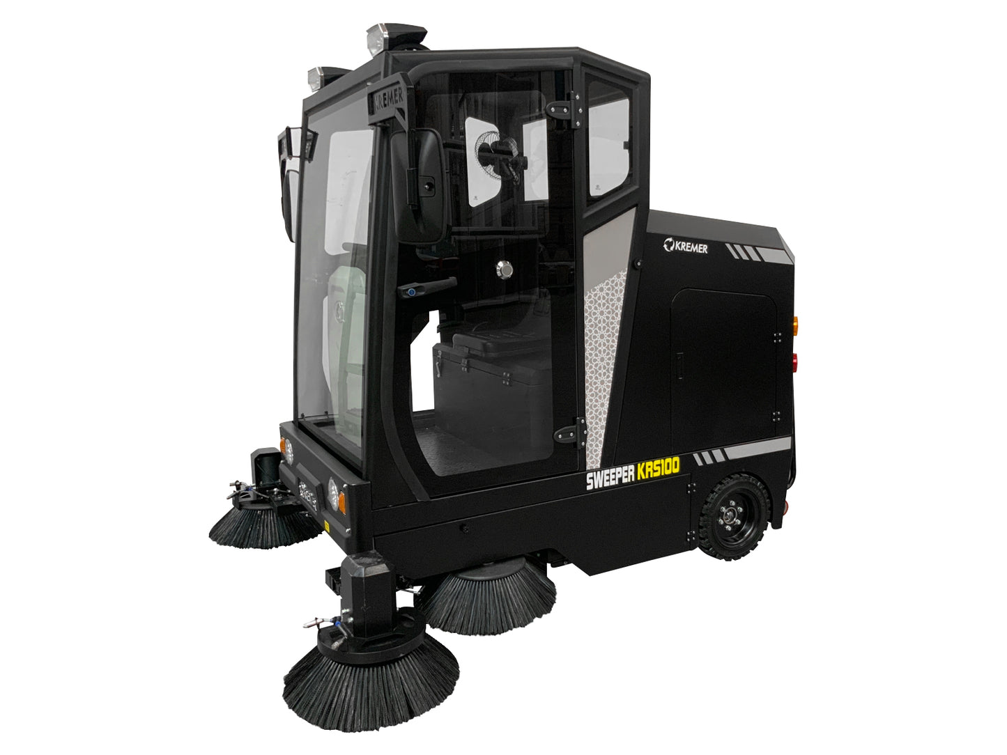 Sweeper with cabin Kremer KRS100