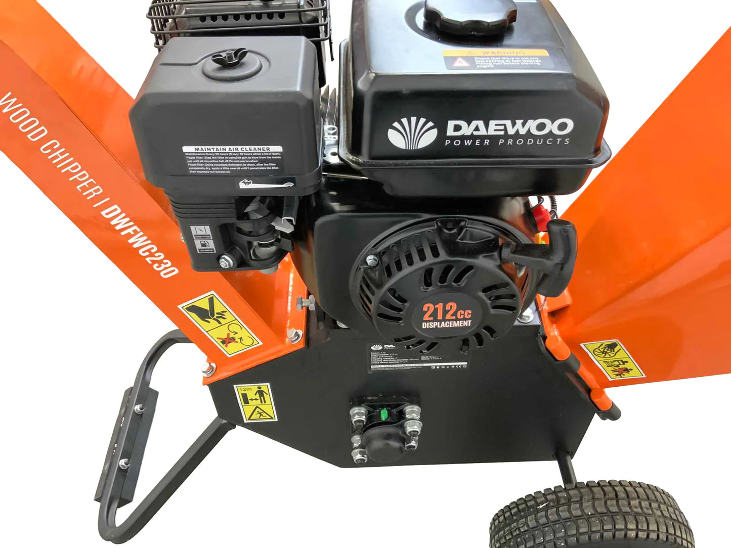 Holzhäcksler Daewoo DWFWC230 - bis 10cm Astdurchmesser
