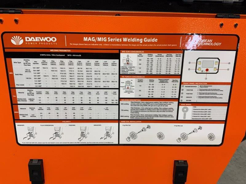 Welding machine Daewoo DAMIG 350 GDL