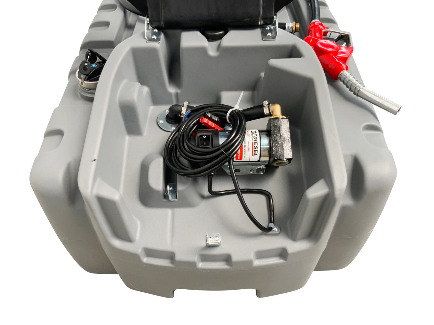 400L Dieseltank mit Leistungsstarker Dieselpumpe und Zapfhahn - Perfekte Lösung für mobile Betankung