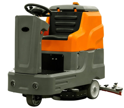 SM125-PRO ride-on scrubber dryer with double brush