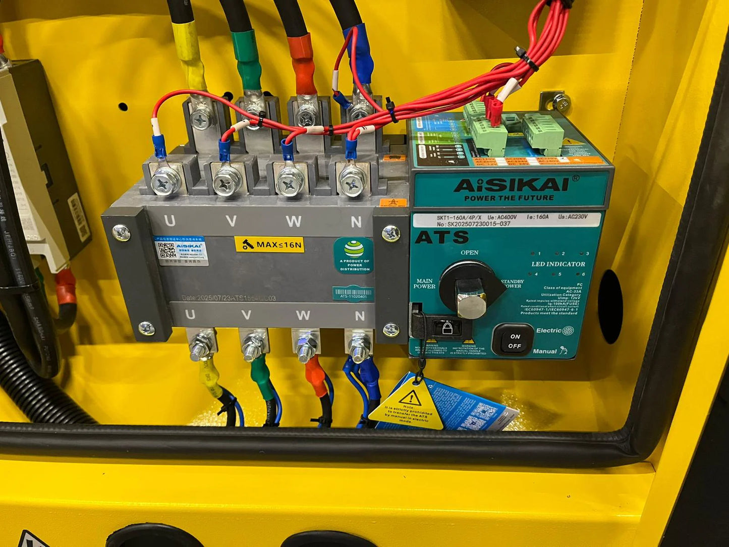 Diesel Stromgenerator / Notstrom RTE - 75kVA mit 60.000W